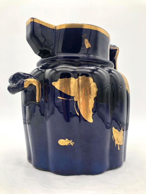 RARE SHAPED MAZARINE FOOTBATH JUG CIRCA 1820 - ADDITIONAL PHOTO 7