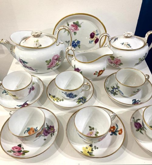 RARE 1815 WEDGWOOD PORCELAIN TEA SET - ADDITIONAL PHOTO 2
