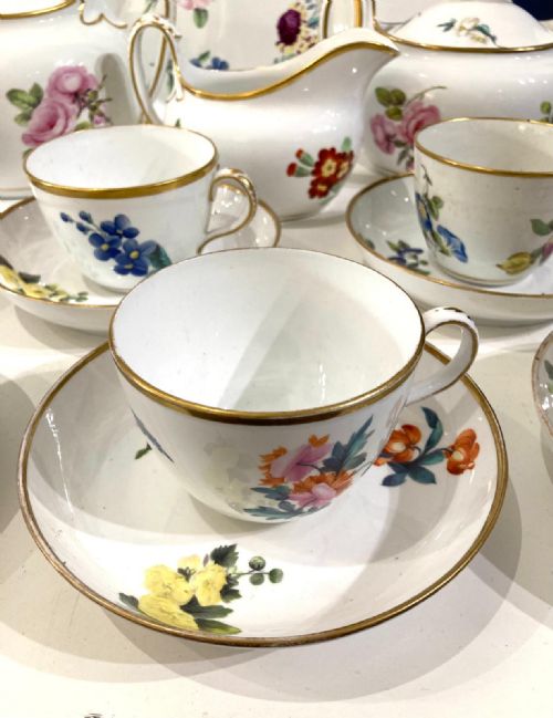 RARE 1815 WEDGWOOD PORCELAIN TEA SET - ADDITIONAL PHOTO 3