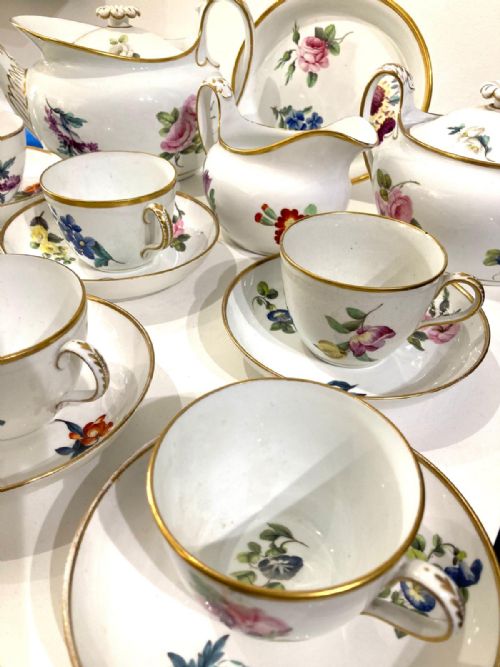 RARE 1815 WEDGWOOD PORCELAIN TEA SET - ADDITIONAL PHOTO 5