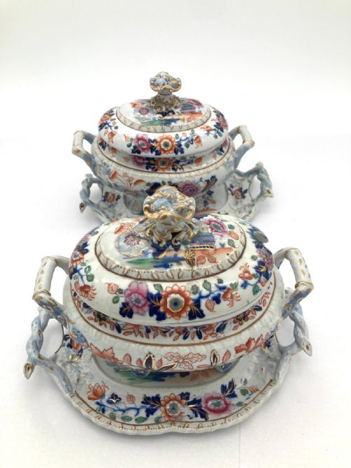 A BEAUTIFUL HICKS AND MEIGH DINNER SERVICE CIRCA 1820 - ADDITIONAL PHOTO 11