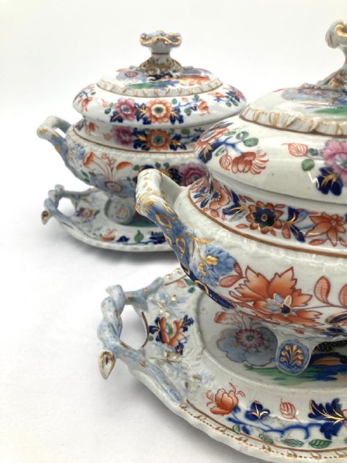 A BEAUTIFUL HICKS AND MEIGH DINNER SERVICE CIRCA 1820 - ADDITIONAL PHOTO 12