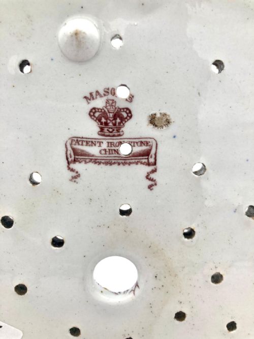 A WONDERFUL COLLECTION OF 14 19TH C ENGLISH MEAT DRAINERS - ADDITIONAL PHOTO 2