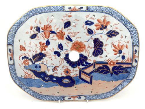 A WONDERFUL COLLECTION OF 14 19TH C ENGLISH MEAT DRAINERS - ADDITIONAL PHOTO 23