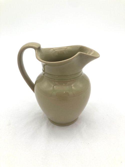 A DELIGHTFUL 1820'S WEDGWOOD DRABWARE MILK JUG AND SUCRIER - ADDITIONAL PHOTO 2