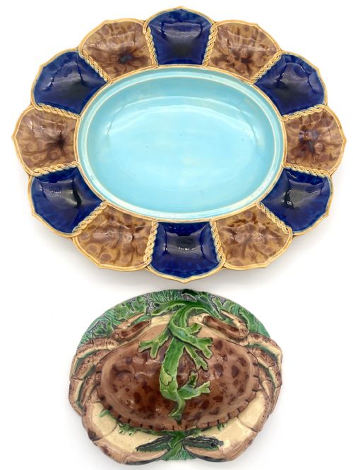 A SENSATIONAL MINTON MAJOLICA CRAB TUREEN CIRCA1870 - ADDITIONAL PHOTO 3