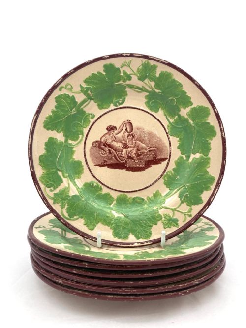 1820'S BAR PRINTED DESSERT SERVICE - ADDITIONAL PHOTO 1