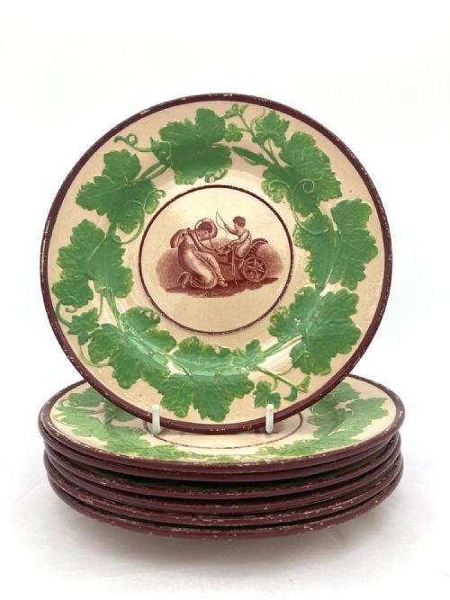 1820'S BAR PRINTED DESSERT SERVICE - ADDITIONAL PHOTO 3