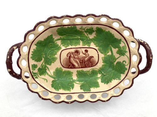 1820'S BAR PRINTED DESSERT SERVICE - ADDITIONAL PHOTO 13