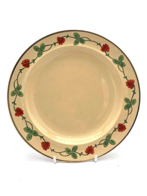A WONDERFUL COLLECTION OF 1835 DRABWARE WEDGWOOD DESSERT PLATES AND CAKE PLATE - ADDITIONAL PHOTO 2