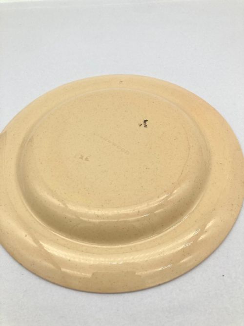 A WONDERFUL COLLECTION OF 1835 DRABWARE WEDGWOOD DESSERT PLATES AND CAKE PLATE - ADDITIONAL PHOTO 7