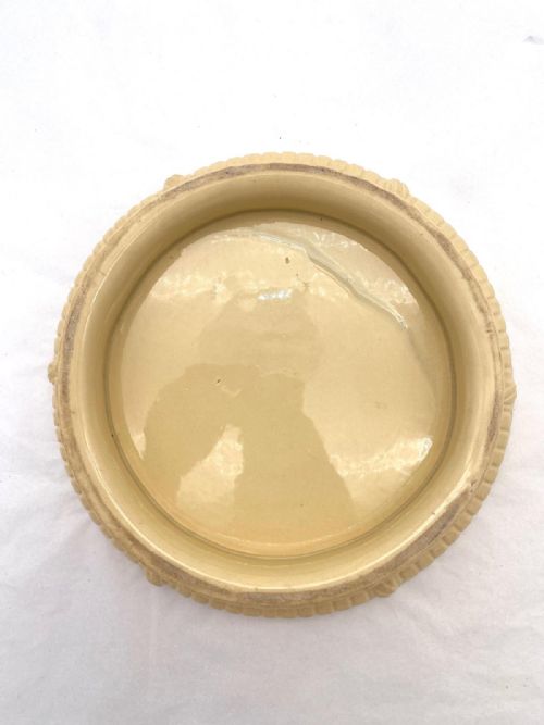 BASKET WEAVE DRABWARE CHEESEDOME CIRCA 1845 - ADDITIONAL PHOTO 7