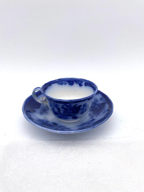 FLOW BLUE CHILD'S TEA SERVICE COPELAND 185060 - ADDITIONAL PHOTO 7