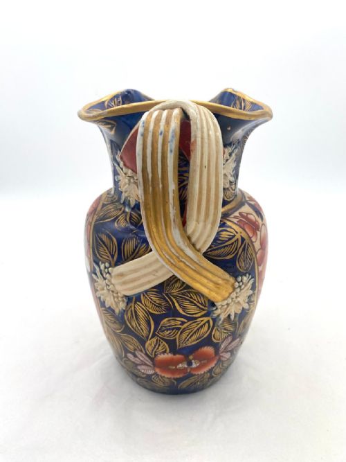 A RARE AND MAJESTIC MASON'S IRONSTONE SCHOOLHOUSE PATTERN JUG CIRCA 1820 - ADDITIONAL PHOTO 3