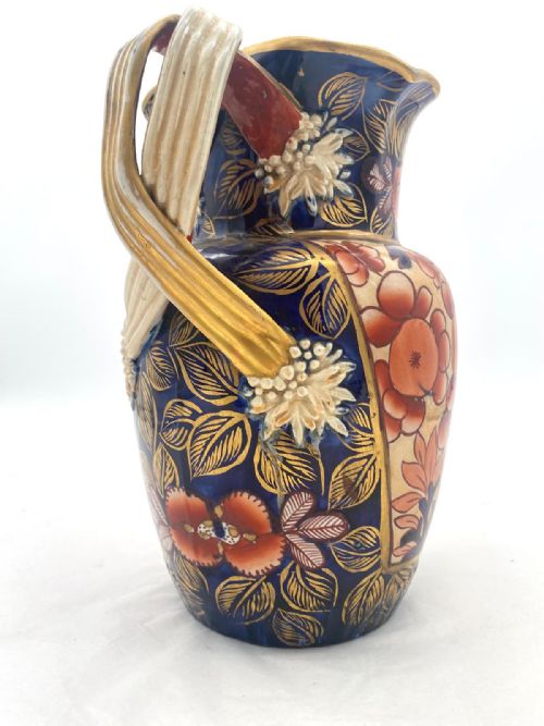 A RARE AND MAJESTIC MASON'S IRONSTONE SCHOOLHOUSE PATTERN JUG CIRCA 1820 - ADDITIONAL PHOTO 10