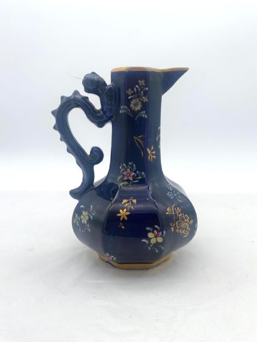 A RARE AND VERY BEAUTIFUL MASONS IRONSTONE MAZARINE OCTAGONAL JUG AND BOWL CIRCA 18131820 - ADDITIONAL PHOTO 5