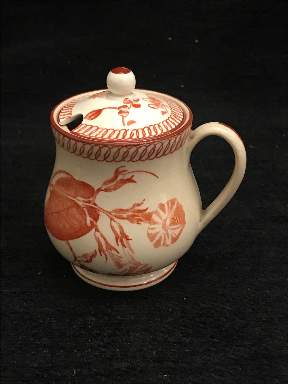 Rare Wedgwood Creamware Mustard Pot 1860-1870
