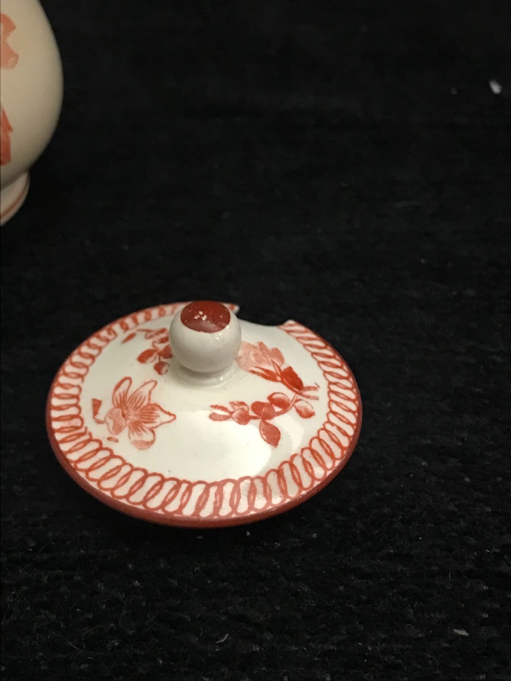 Rare Wedgwood Creamware Mustard Pot 1860-1870 View III
