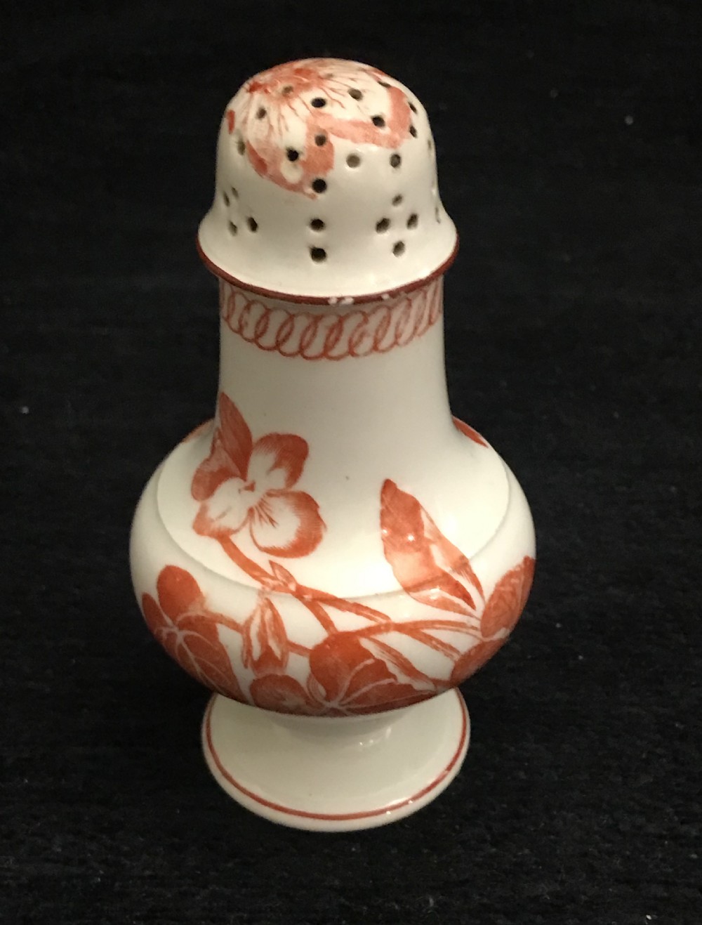Rare Wedgwood Creamware Pepper Pot 1860-1870 View II