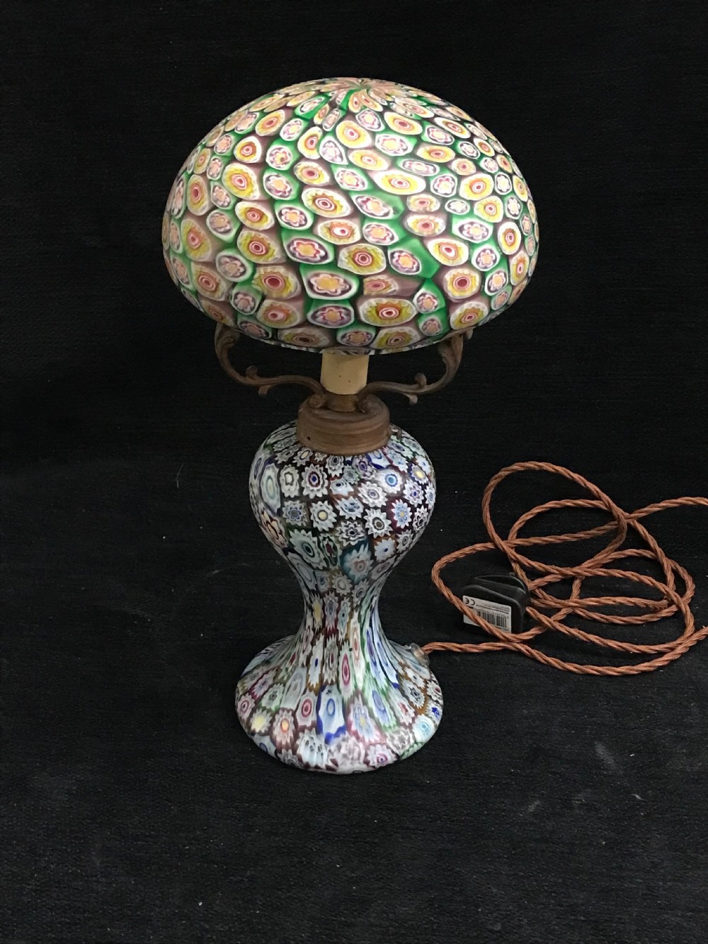 Stunning Millefiori Lamp 1900