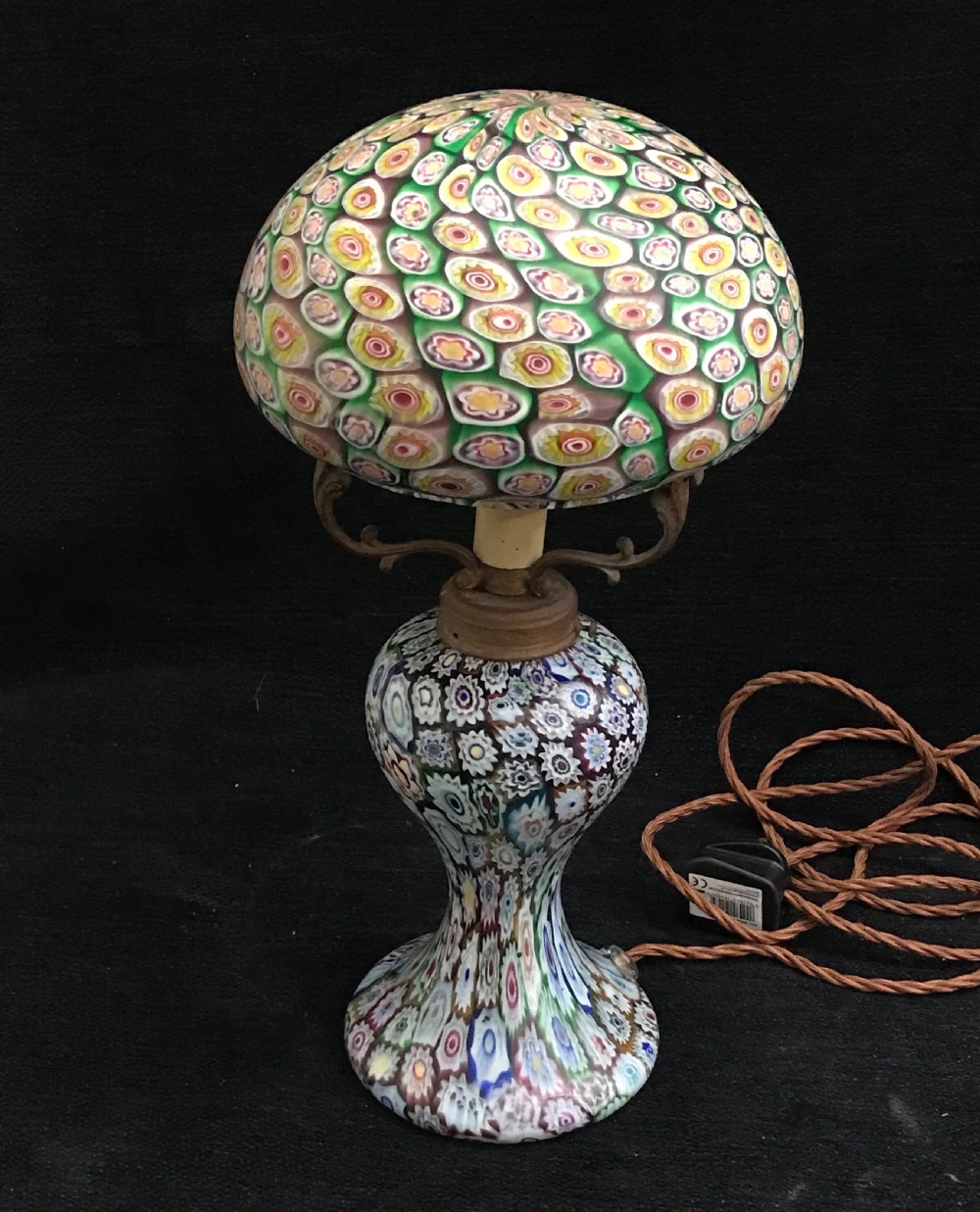 Stunning Millefiori Lamp 1900 View VII
