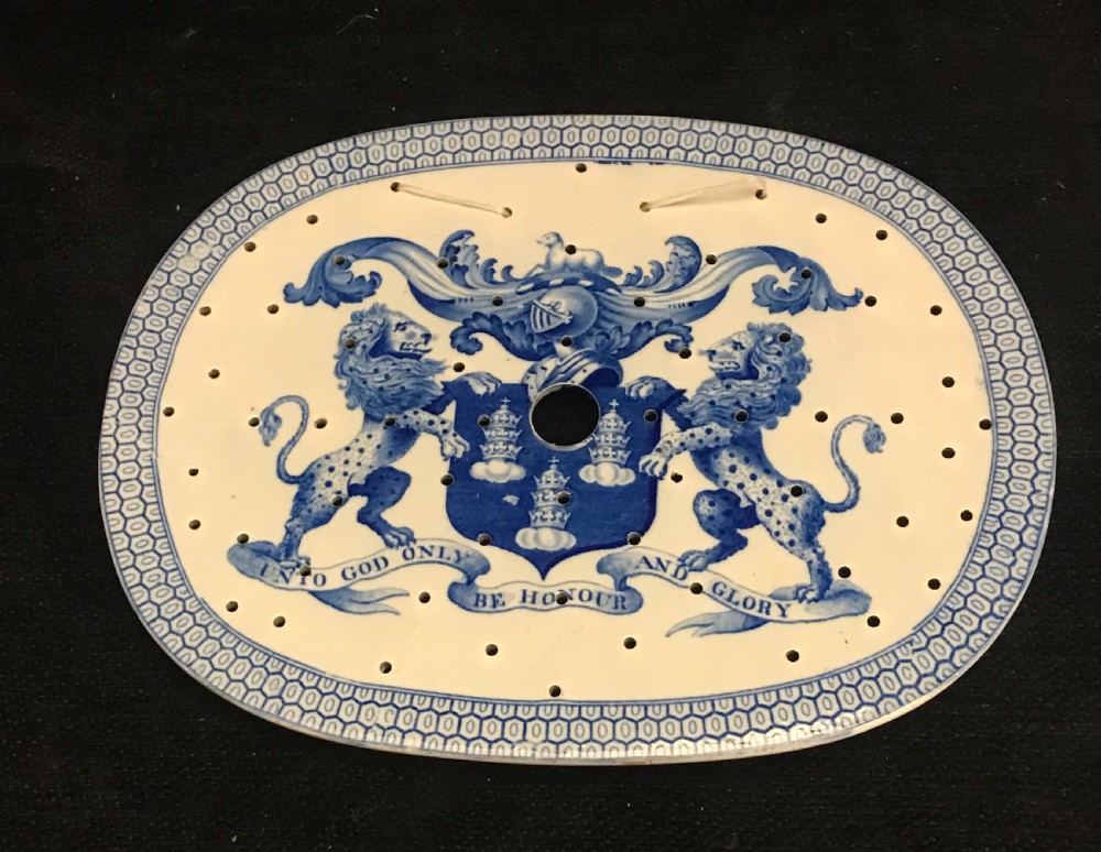 Rare Riley Guild of Drapers Crest Drainer 1810-1815 View II