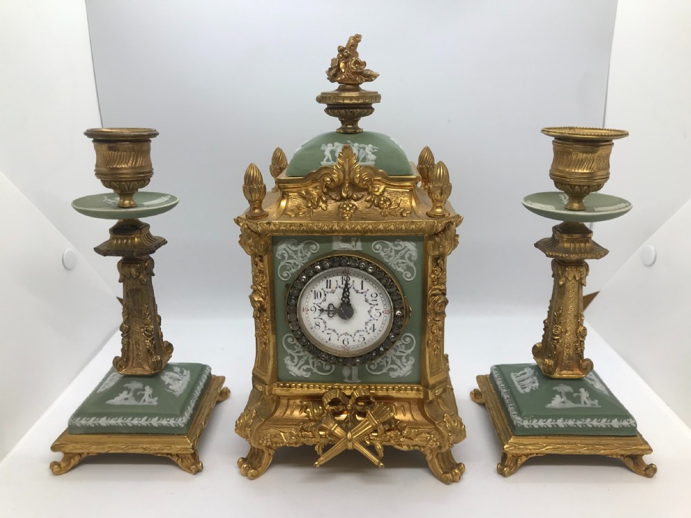 Wedgwood Clock Set 1870-1880