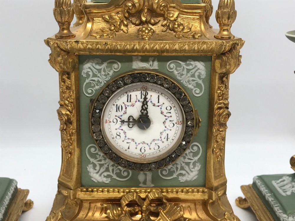 Wedgwood Clock Set 1870-1880 View II