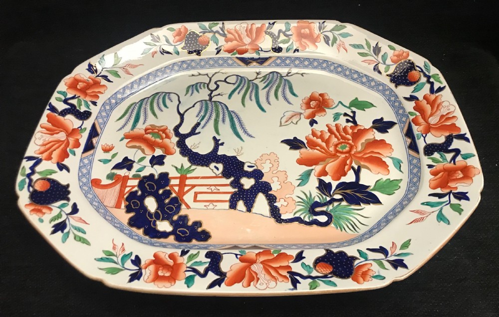 Hicks & Meigh Ironstone Platter 1820