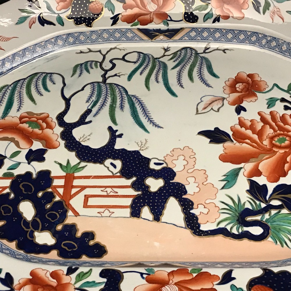Hicks & Meigh Ironstone Platter 1820 View III
