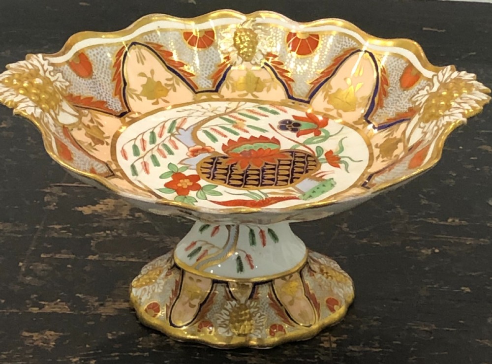 Porcelain Dessert Service in Waterlily Pattern 1810 View VII