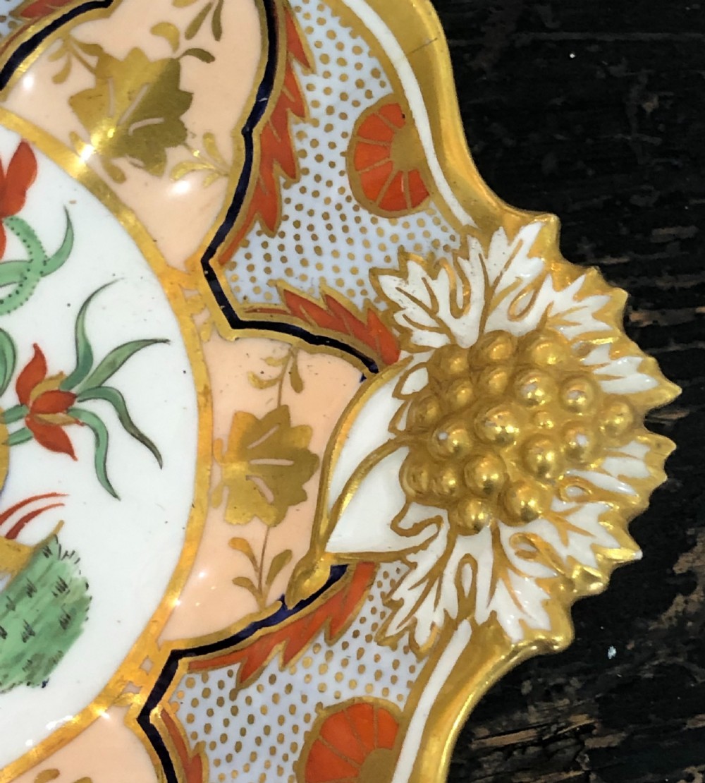 Porcelain Dessert Service in Waterlily Pattern 1810 View XII