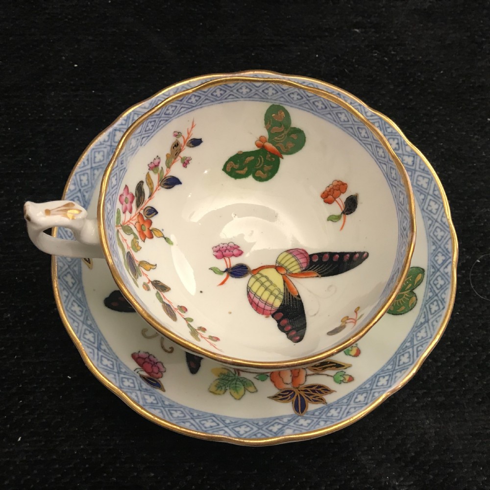 Minton Cups and Saucers in Butterfly Pattern (Second Set of 12) View V