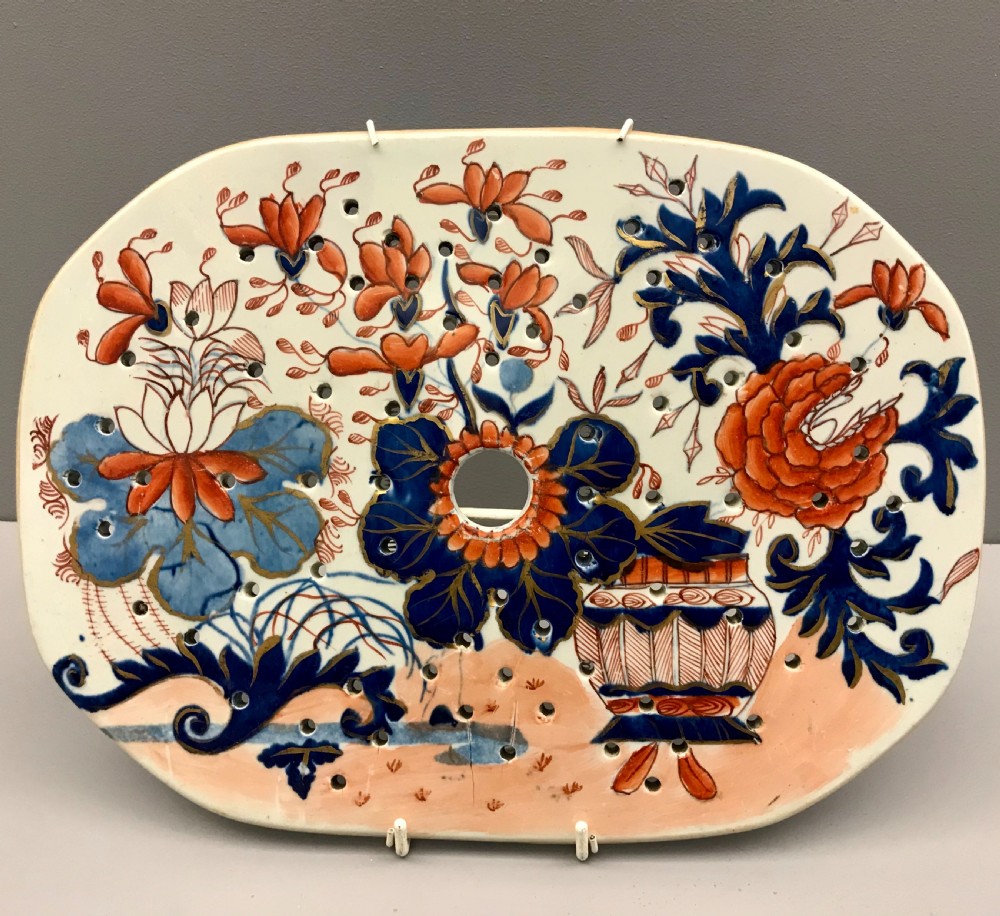 Masons Ironstone Drainer in Japan Pattern 1813-1820