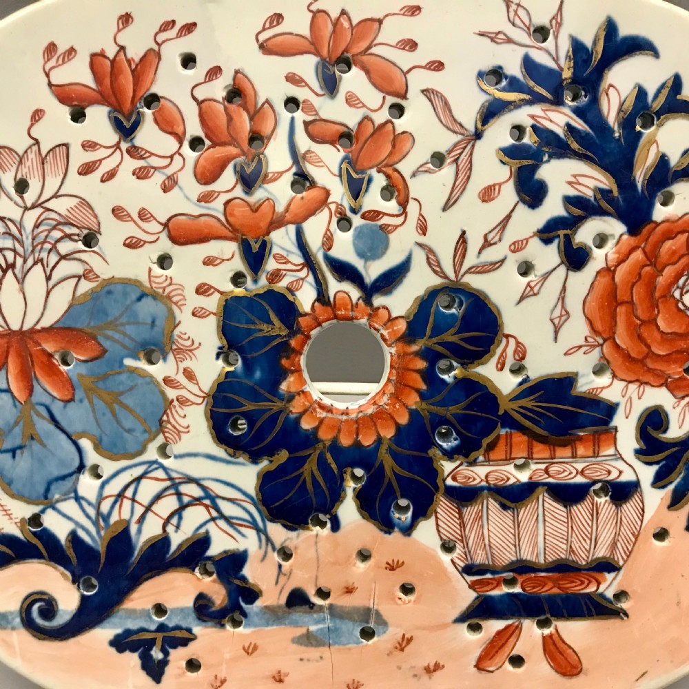 Masons Ironstone Drainer in Japan Pattern 1813-1820 View III