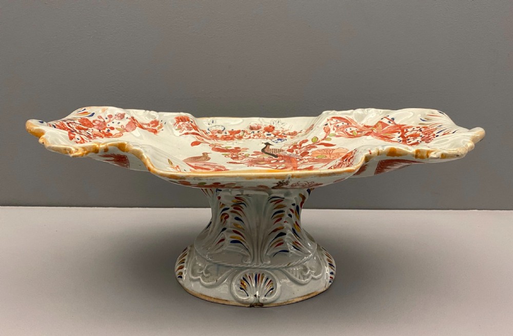 Masons Ironstone Dessert Service in Long-Tail Bird Pattern 1813-1820 View XXII