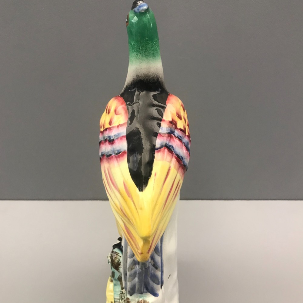 Rare Pair of Staffordshire Roc Birds 1860-1870 View XII