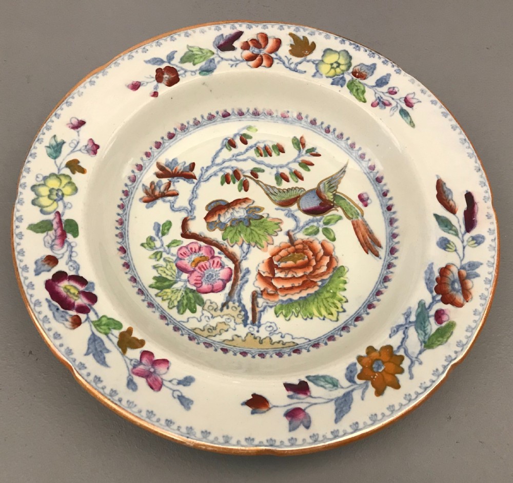 Masons Ironstone Bowls in Flying Bird Pattern 1870 (Set of 10) View III