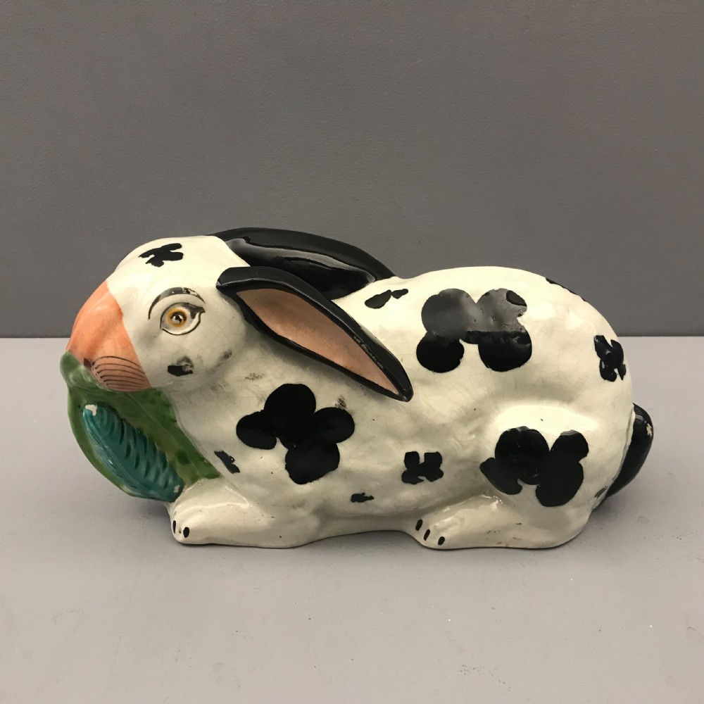 Rare Staffordshire Rabbit 1840-1850