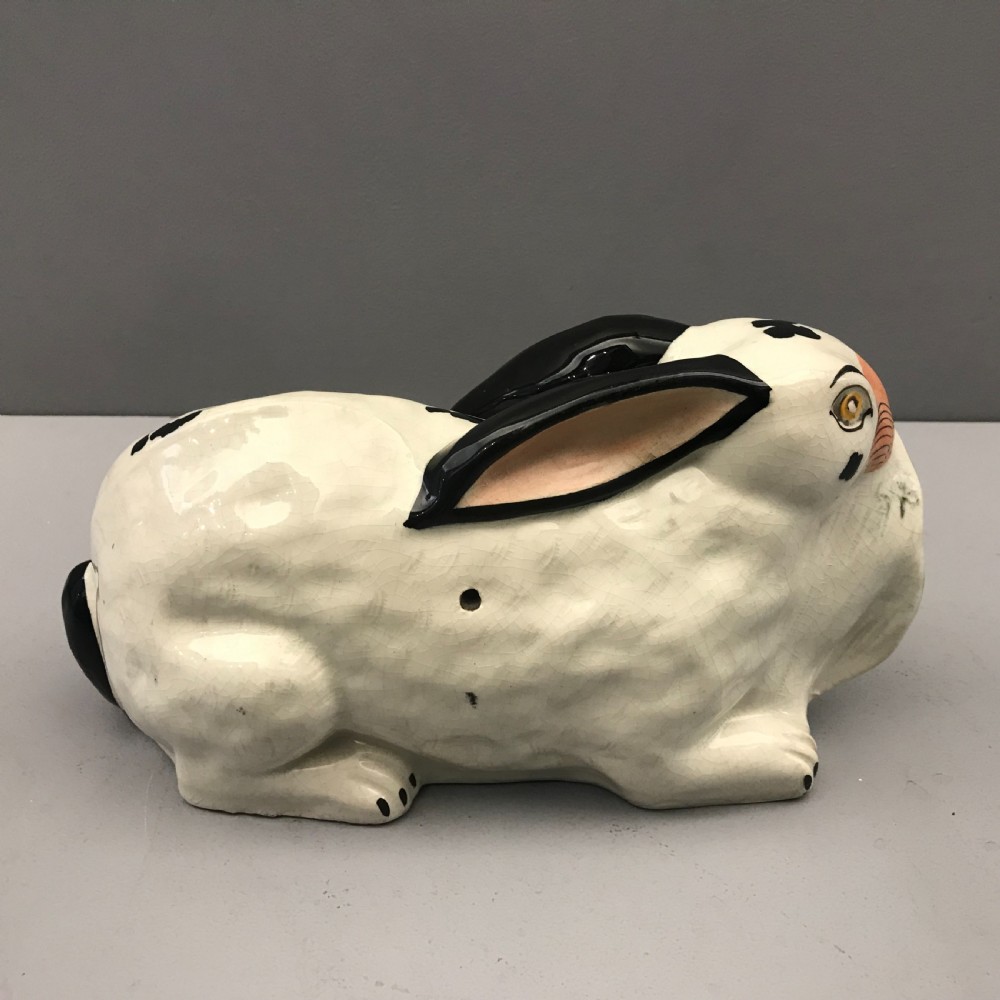 Rare Staffordshire Rabbit 1840-1850 View IV