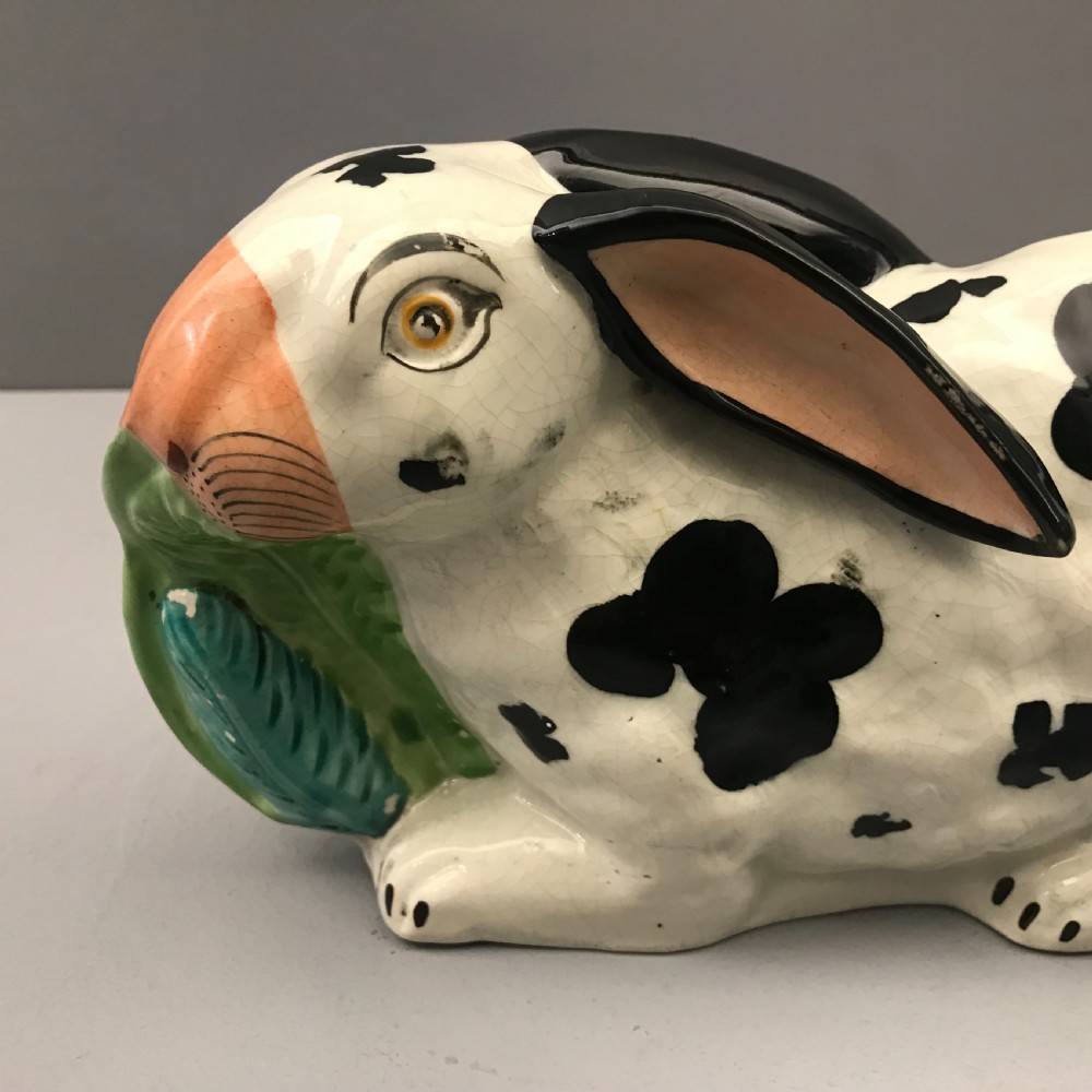 Rare Staffordshire Rabbit 1840-1850 View VI