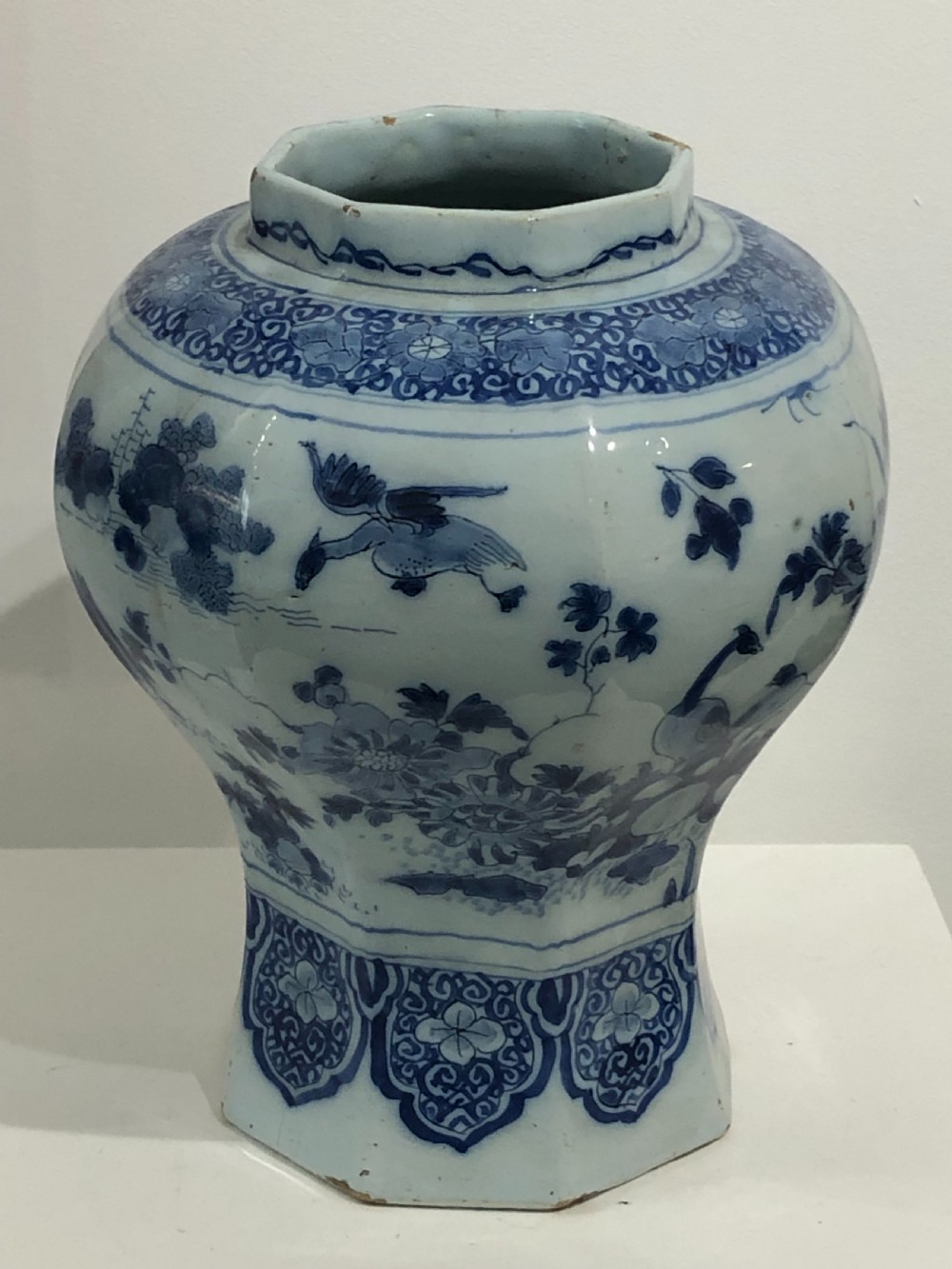 Large Early Delft Vase 1740