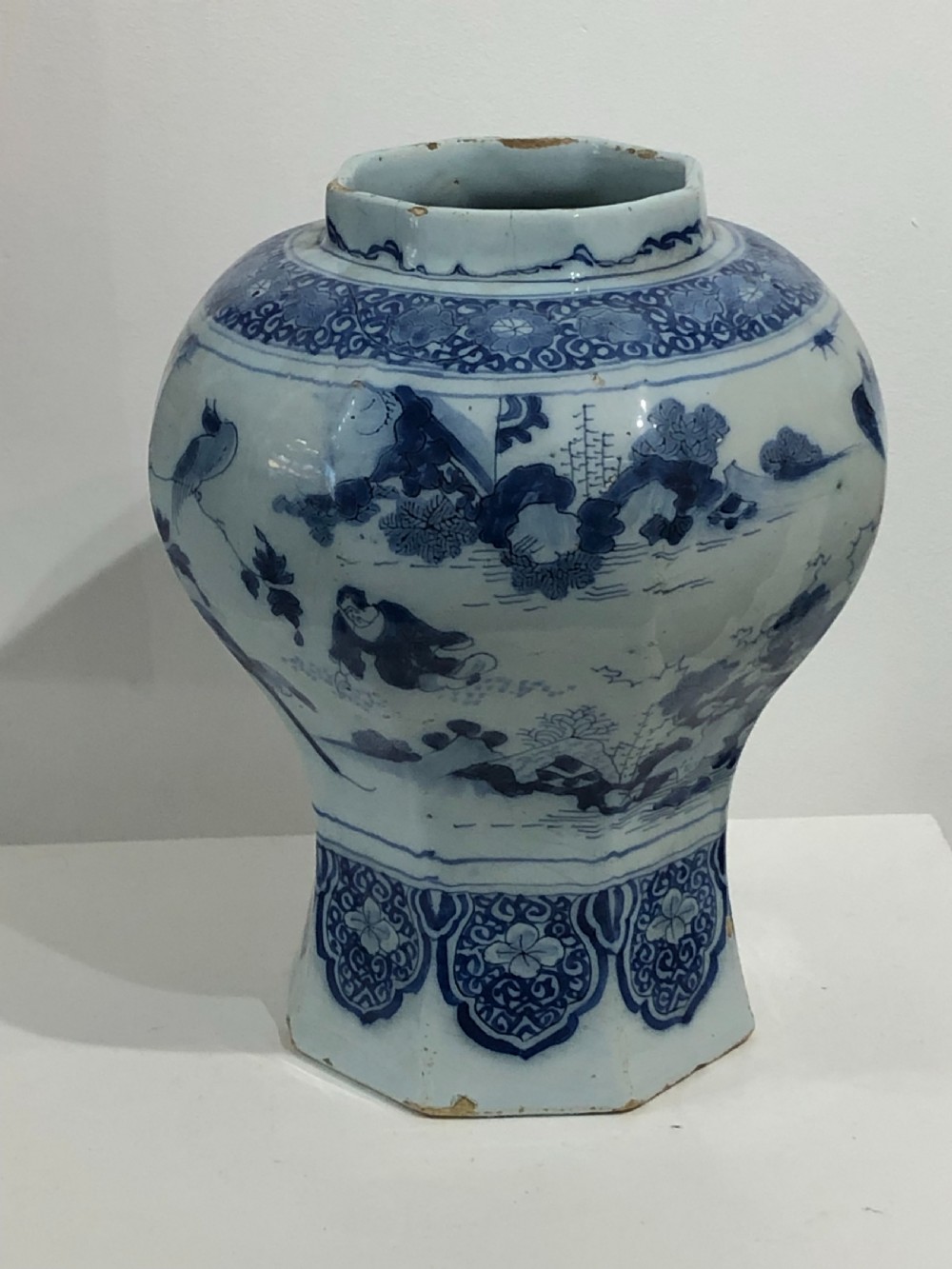 Large Early Delft Vase 1740 View III
