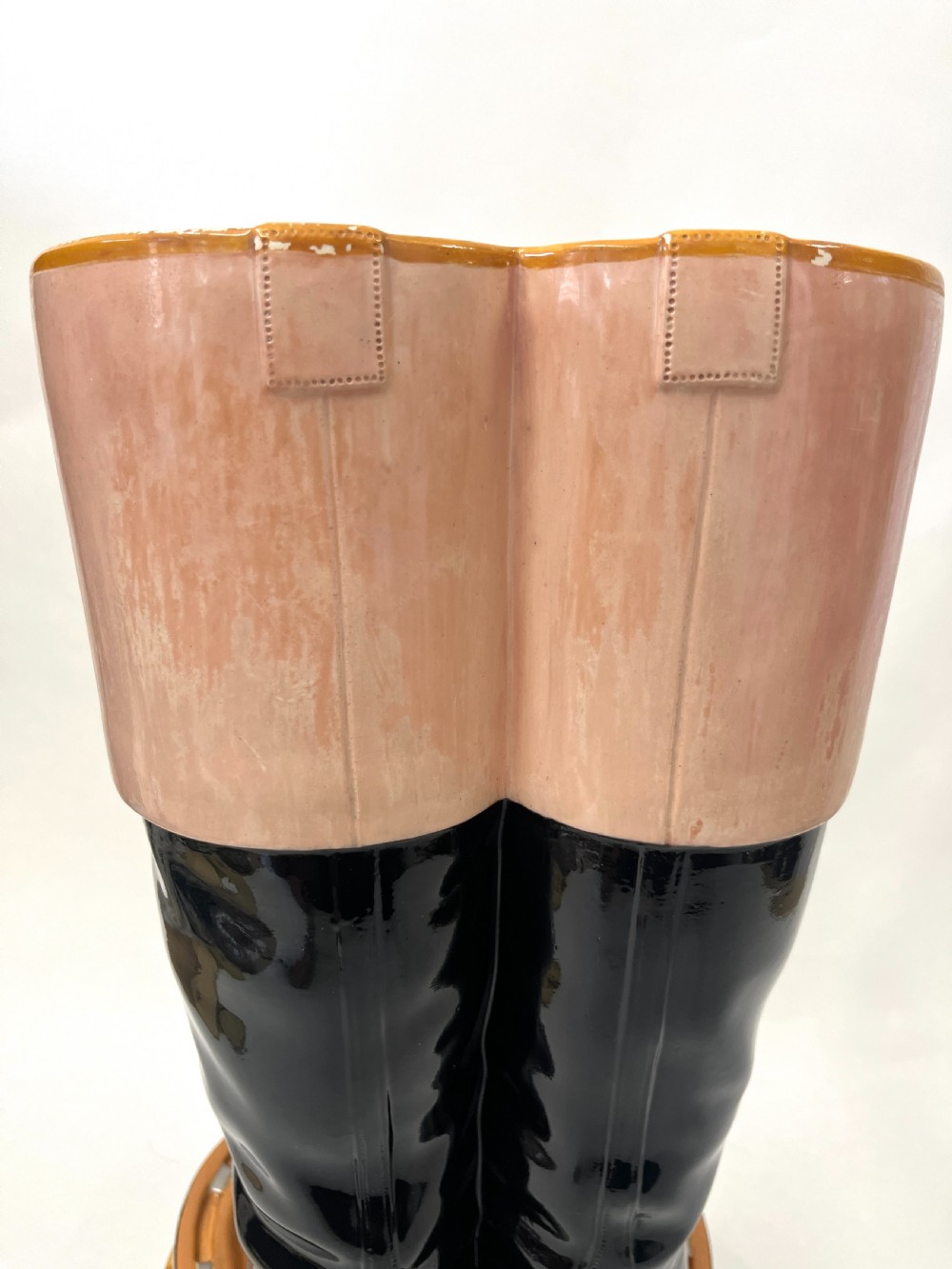 An extremely Rare Staffordshire Stickstand Circa 1860-70 View X