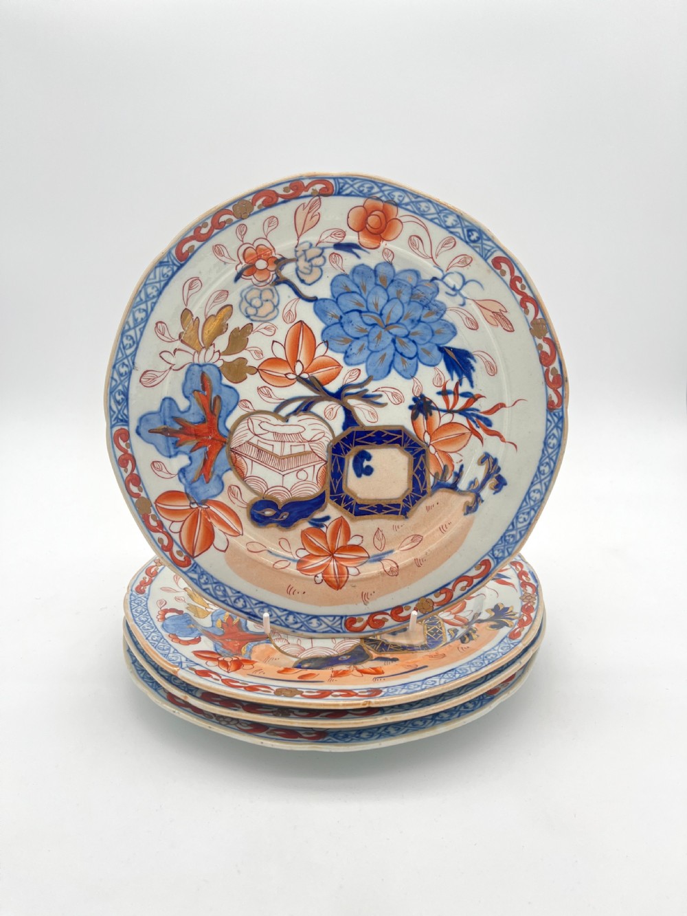 Mason’s Ironstone Dinner Service in Japan Fence Pattern 1820 View IX