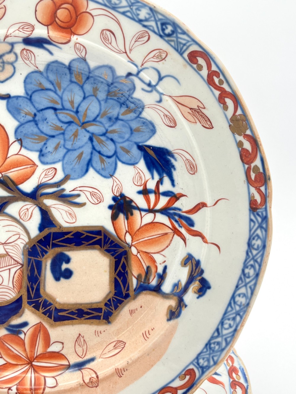 Mason’s Ironstone Dinner Service in Japan Fence Pattern 1820 View X