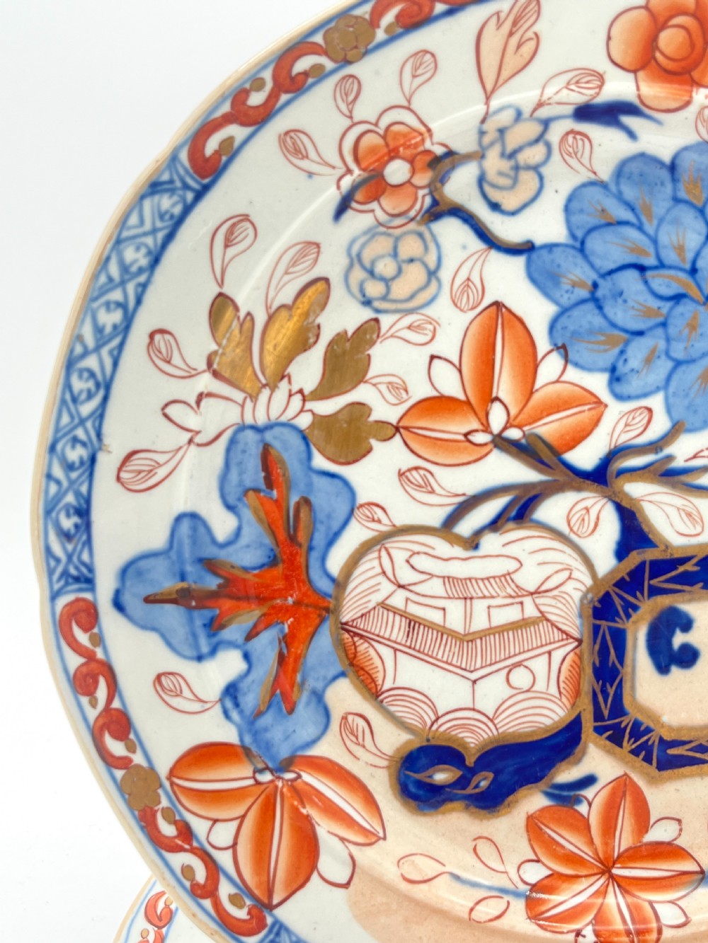 Mason’s Ironstone Dinner Service in Japan Fence Pattern 1820 View XI