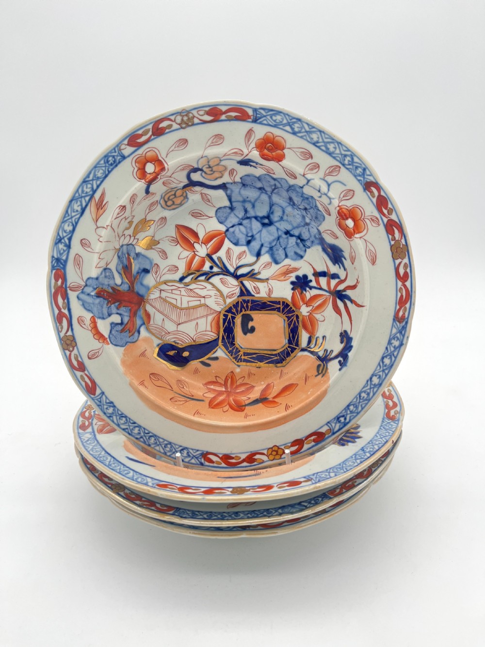 Mason’s Ironstone Dinner Service in Japan Fence Pattern 1820 View XII
