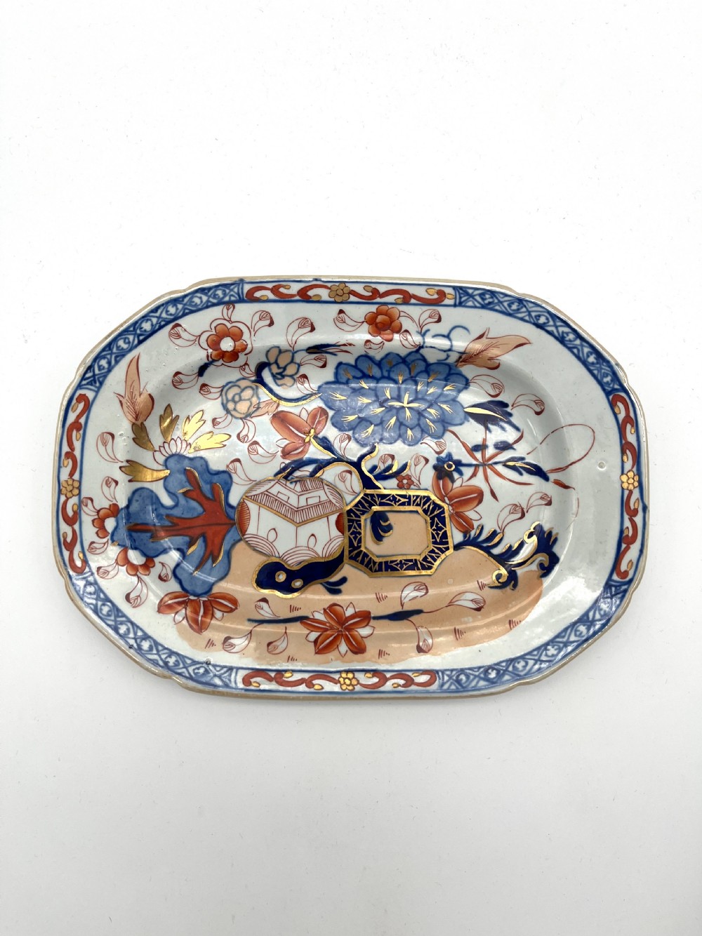 Mason’s Ironstone Dinner Service in Japan Fence Pattern 1820 View XXII