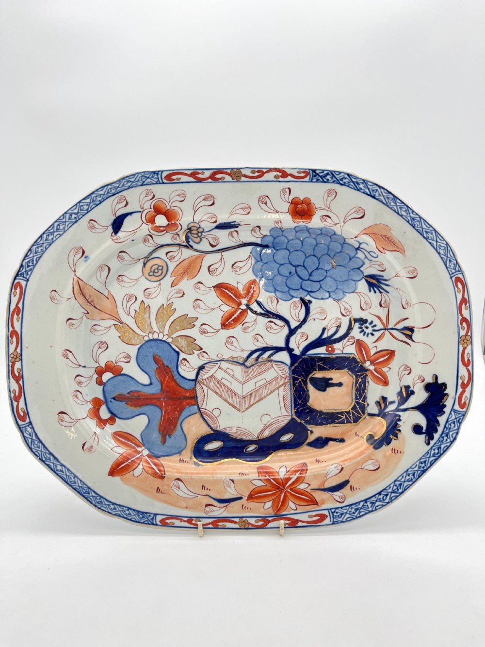Mason’s Ironstone Dinner Service in Japan Fence Pattern 1820 View XXIV